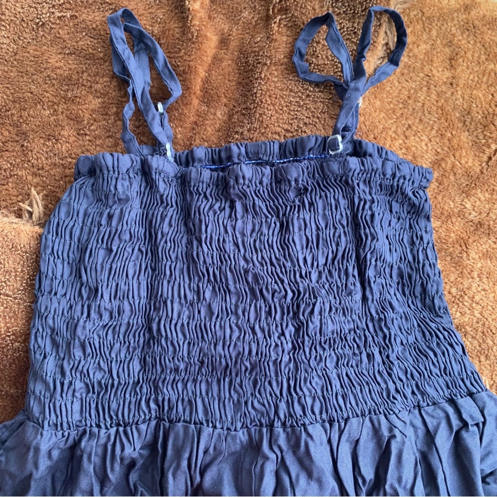 👗Brand New Navy Blue Fit & Flared long dress for Women👗 - Picture 9 of 13